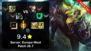 Zeri ADC   Karma vs Ezreal   Thresh - EUW GrandMaster - Patch 26.7