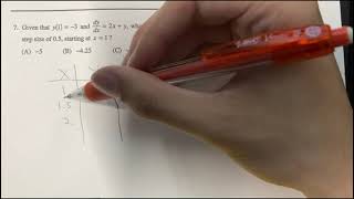 AP Calculus BC Exam: How to Solve Euler's Method Problems