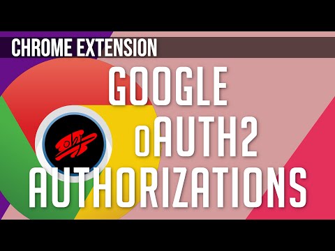 Google OAuth2 and Chrome Extensions(MV2) - Gain Access to Your User's Google Data