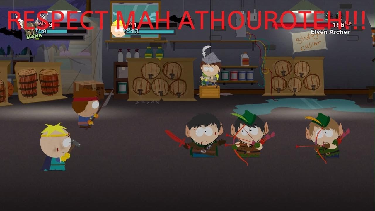 RESPECT MAH ATHOUROTEH! South Park TSOF #1