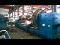 32tons load bearing heavy horizontal lathe for large crankshaft processing