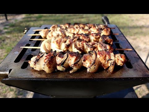 Easy Chicken Kabobs | Simple Recipe | Juicy Grilled Chicken