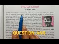 class 9th English chapter 1 question answer Bihar board