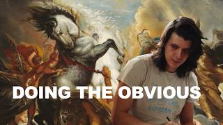 Dont Be Afraid Of The Obvious Drawing The Fall Of Phaeton