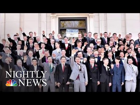 High School Students Appear To Give Nazi Salute In Photo | Nbc Nightly News