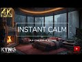🔥LOfi Atmosphere Peaceful Ambience, Fireplace, Calming Thunderstorm, [HQ] LOfi
