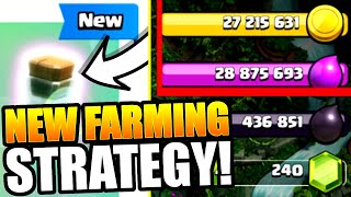 NEW CRAZY FARMING STRATEGY TO MAX YOUR BASE!