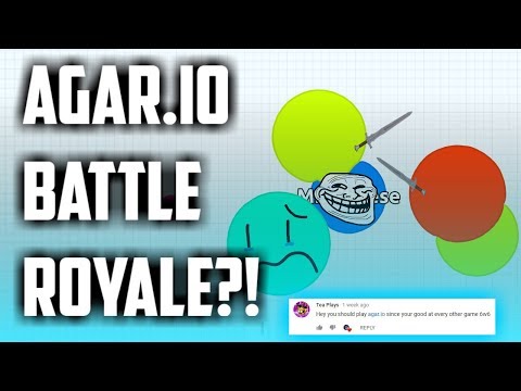 AGAR.IO BATTLE ROYALE!!