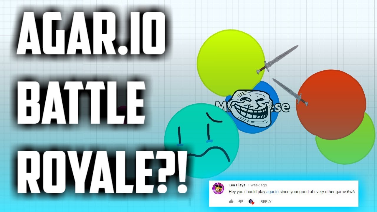 AGAR.IO BATTLE ROYALE!!