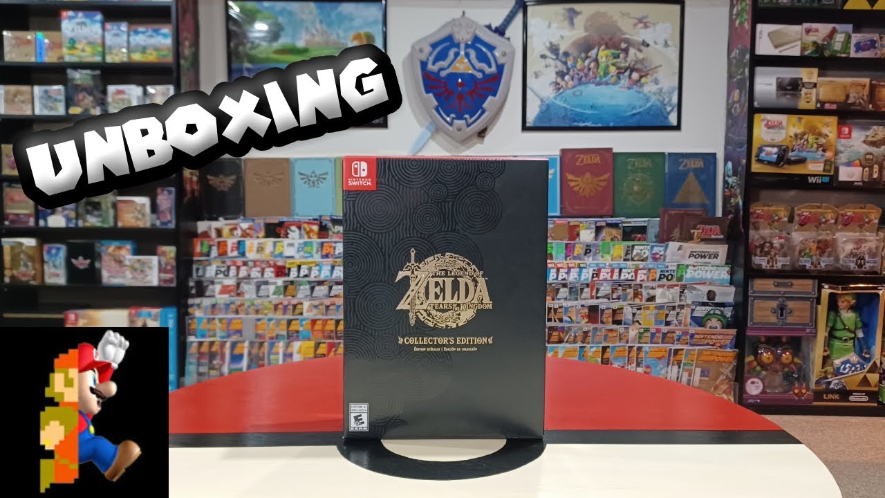 VIDÉO] UNBOXING du COLLECTOR de ZELDA : TEARS OF THE KINGDOM 