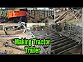 how to make a hydraulic trolley for tractor heavy lifting 5 Ton