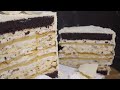 Шоколадно-пісочний торт з горіховим безе 🍫🌰 Хрещатий Яр