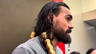 Houston Rockets Postgame Steven Adams Talks Double Big Lineup