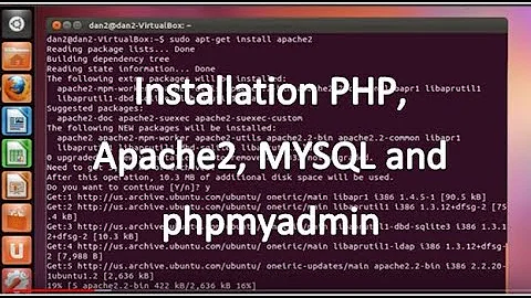 How to install apache2, php, mysql & phpmyadmin on Ubuntu 16.04 step by step 2020