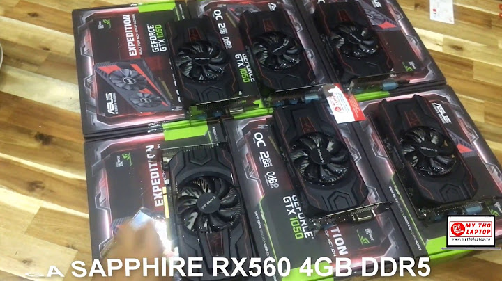 Đánh giá sapphire rx 560 4gb 1 fan năm 2024