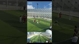 Nice team play - recorded by owlrec camera #shorts #soccer
