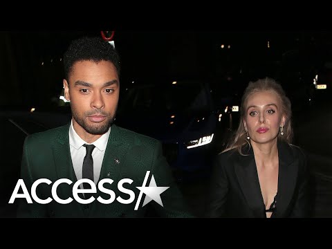 Regé-Jean Page Holds Hands w/ Girlfriend Emily Brown At GQ Awards