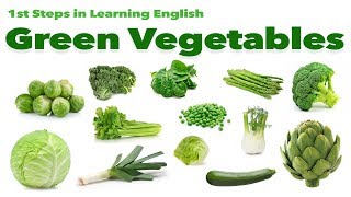 English Vocabulary  GREEN VEGETABLES