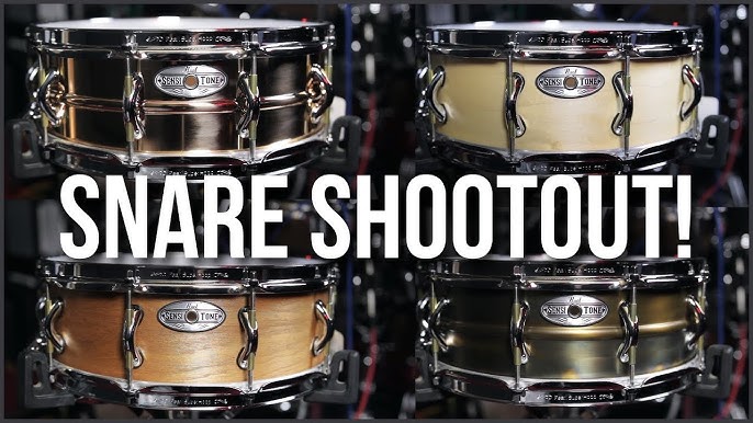 Pearl SensiTone Premium Beaded Brass Snare Drum Review by Sweetwater 