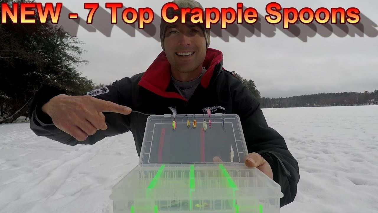 Top 7 Spoons To Catch Crappie Now (Crappie Ice Fishing Lures