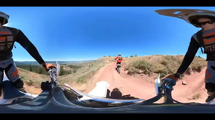 Dirtbiking in swan valley with Jonathan gubler and...
