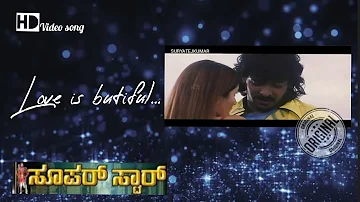 Lovie is beautiful | super star kannada movie || HD video song