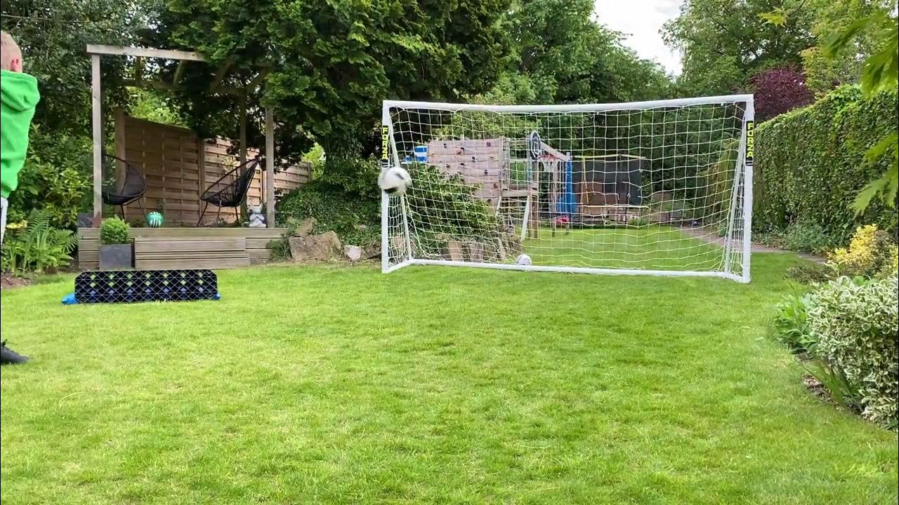 Practising with the new bounce back board. ⚽️ YouTube