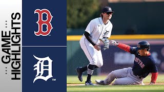 Red Sox vs. Tigers Game Highlights (4/8/23) | MLB Highlights