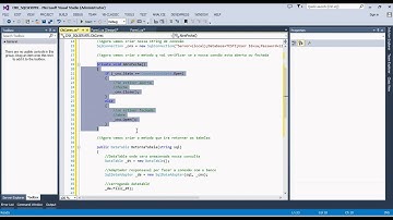 Criando conexão e inserindo dados com sql server