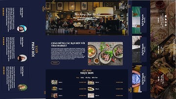 Thiết kế Website nhà hàng đơn giản, Responsive bằng Html, Css và Javascript P6
