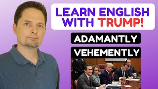 ERWEITERTER WORTSCHATZ / BEISPIELE FÜR ADAMANT / ADAMANTLY, VEHEMENT / VEHEMENTLY / AMERIKANISCHE...