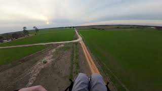 Raw low level Paramotor footage