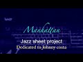 virtual piano jazz solo on manhattan (Johnny costa style)