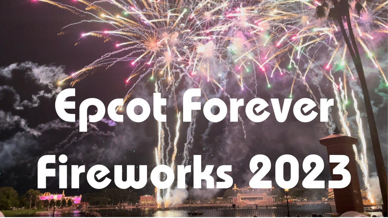 EPCOT FOREVER FIREWORKS MAGICAL SPECTACULAR!! My First Time Ever Watching It!