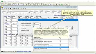 Entering latent loads for swimming pools and spas | Elite Software Chvac Load Calculations