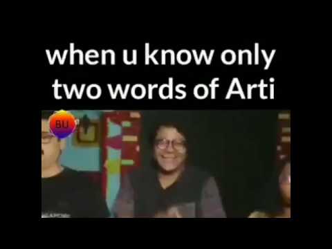 when-you-know-only-two-words-of-arti-🤣-funny-video(funny-arti-video)-jay-dev-jay-dev