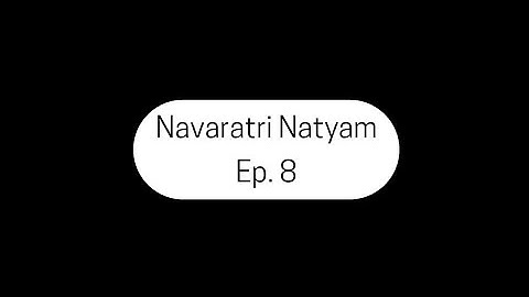#NavaratriNatyam  - Day 08| Bhairavi Sundararaman | Sharadha Muralidharan