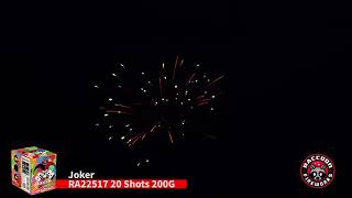 Joker RA22517 Raccoon Fireworks 2021 New Product 20 Shots