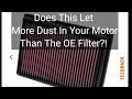 Lab Results - K&N Filter Vs OE Style Filter - Told You I Had Something Coming for you - Proof