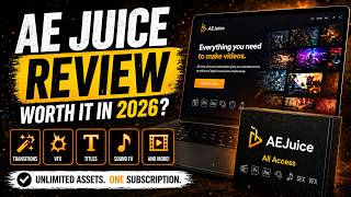 AEJuice Review 2026 | Unlimited Assets for Video Editors?