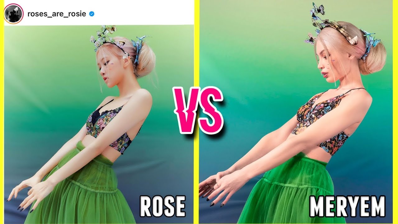 BLACKPINK ROSÉ'NİN INSTAGRAMINI KOPYALADIM!