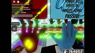 Slap battles Christmas AND Halloween Gloves Showcase!!!!!