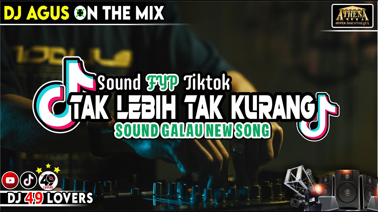 DJ AGUS TERBARU SOUND GALAU NEW SONG SOUND FYP TIKTOK