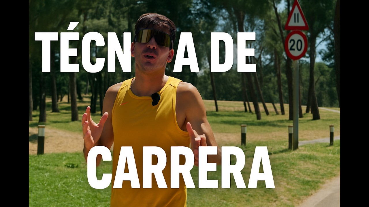 Rutina técnica de carrera para corredores por atleta olímpico