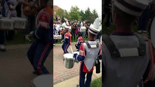 Morgan State University Homecoming Magnificent Marching Machine Tunnel. #MSUHC2k18