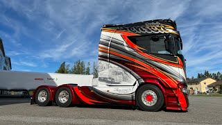 Scania next generation Longline painting