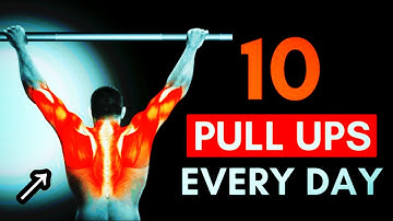 How 10 Pull Ups Every Day Will Completely Transform Your Body#pullupsformentalhealth 
