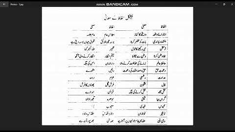 APSACS Class 9 Urdu Lecture # 3