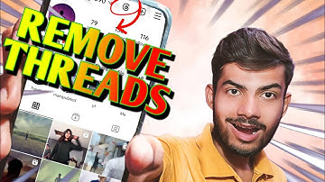 Unlink threads | How to remove threads from Instagram bio ✨