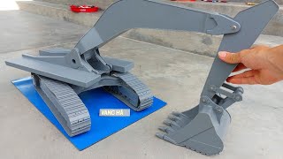Homemade RC Excavator from PVC | Part 03